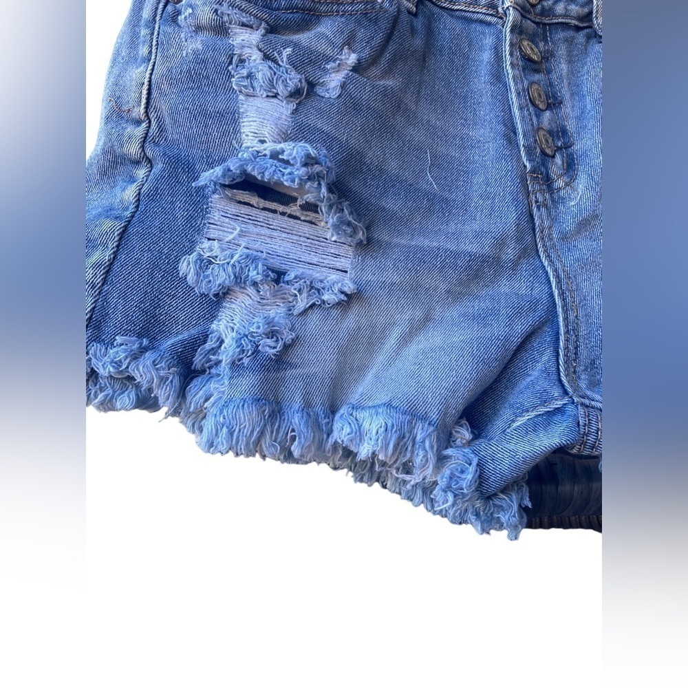 NWT Madden Girl Womens High Rise Vintage Mom Shorts - Picture 9 of 12